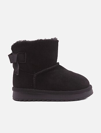 Botines con lazos