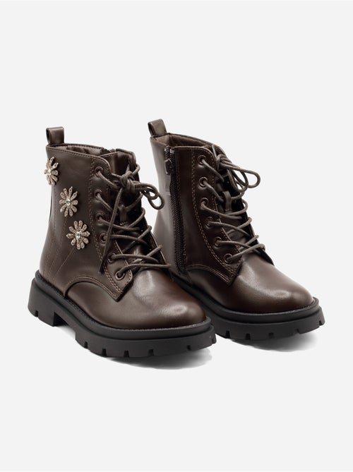 Botines con motivos decorativos - Kiabi Botines con motivos decorativos - Kiabi