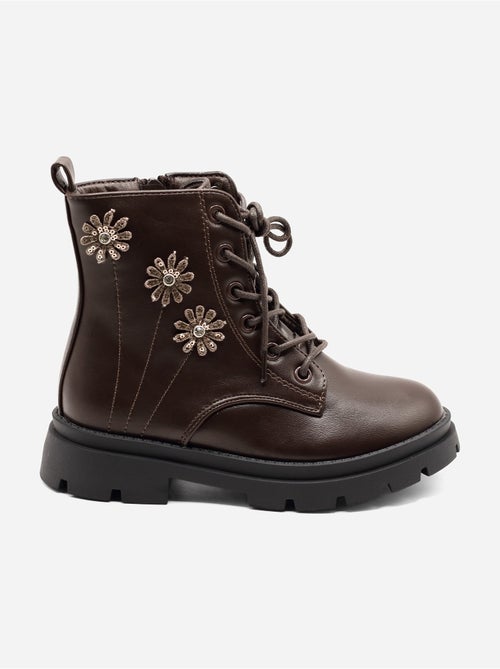 Botines con motivos decorativos - Kiabi Botines con motivos decorativos - Kiabi
