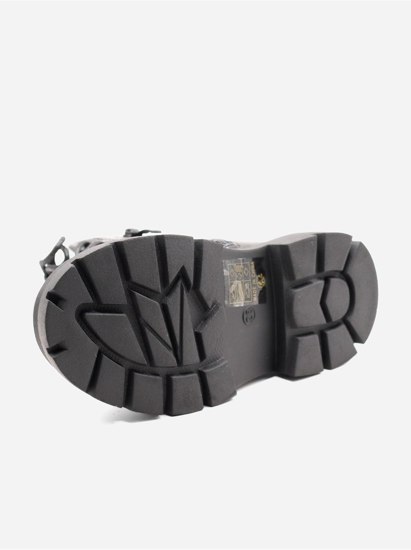 Botines con motivos decorativos Negro - Kiabi