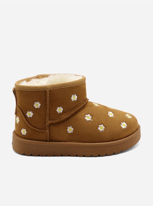 Botines con motivos florales - Kiabi Botines con motivos florales - Kiabi