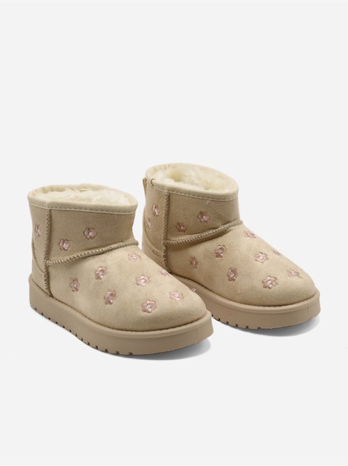 Botines con motivos florales - Kiabi Botines con motivos florales - Kiabi
