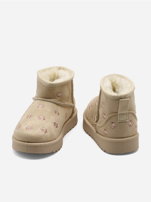 Botines con motivos florales - Kiabi Botines con motivos florales - Kiabi