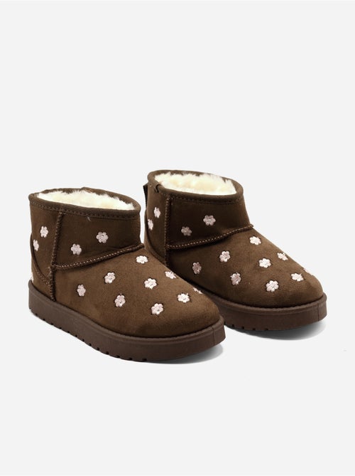Botines con motivos florales - Kiabi Botines con motivos florales - Kiabi