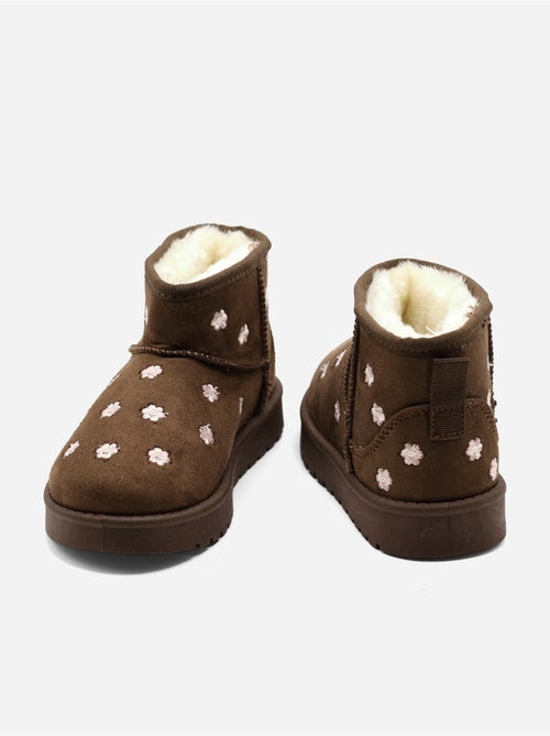 Botines con motivos florales - Kiabi Botines con motivos florales - Kiabi