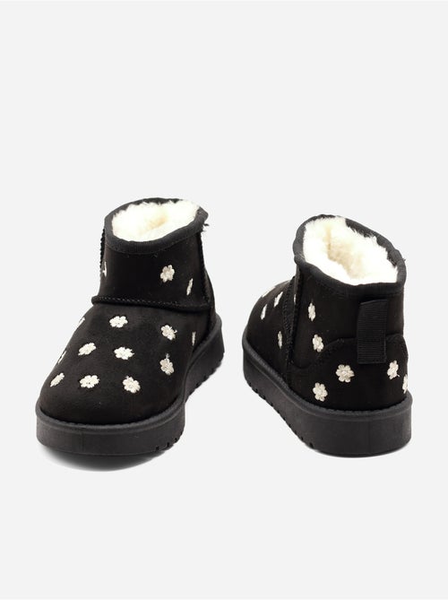 Botines con motivos florales - Kiabi Botines con motivos florales - Kiabi