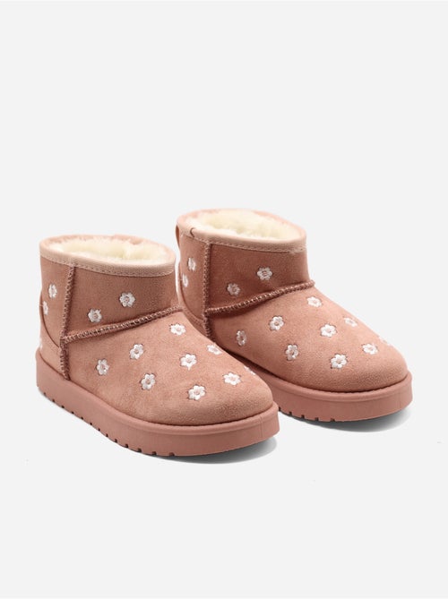 Botines con motivos florales - Kiabi Botines con motivos florales - Kiabi