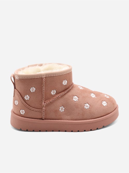 Botines con motivos florales - Kiabi Botines con motivos florales - Kiabi