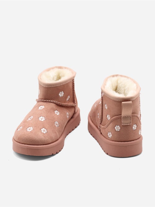 Botines con motivos florales - Kiabi Botines con motivos florales - Kiabi