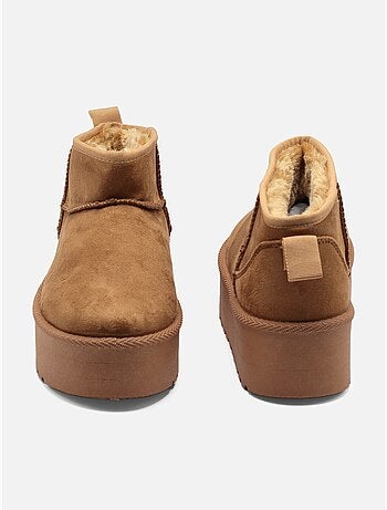 Botines con plataforma