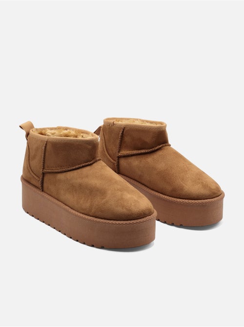 Botines con plataforma - Kiabi