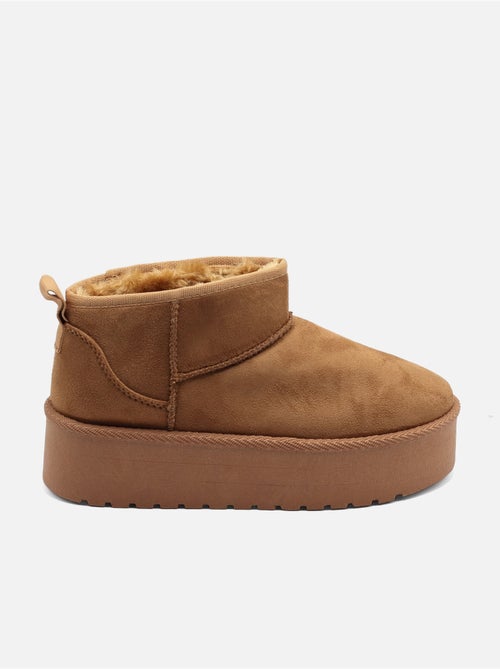 Botines con plataforma - Kiabi
