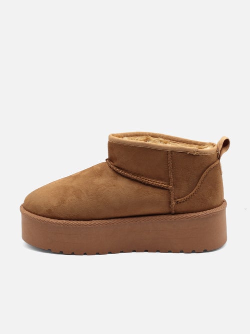 Botines con plataforma - Kiabi