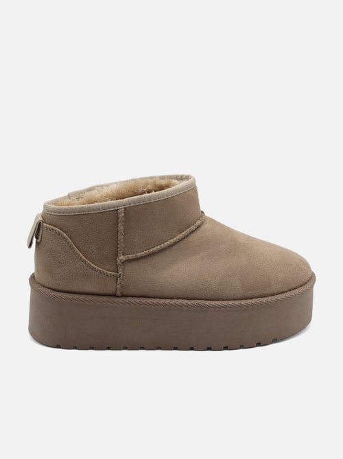 Botines con plataforma - Kiabi Botines con plataforma - Kiabi