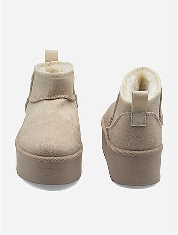 Botines con plataforma