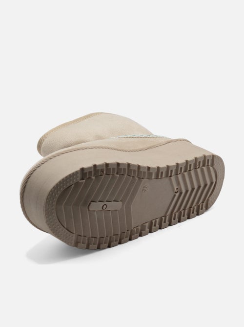 Botines con plataforma - Kiabi Botines con plataforma - Kiabi
