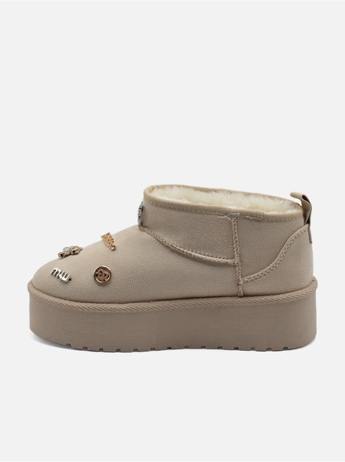 Botines con plataforma - Kiabi Botines con plataforma - Kiabi