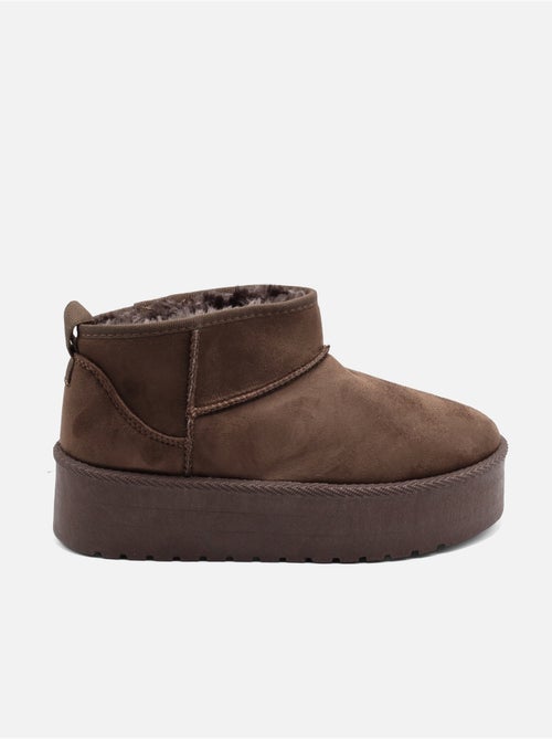Botines con plataforma - Kiabi Botines con plataforma - Kiabi