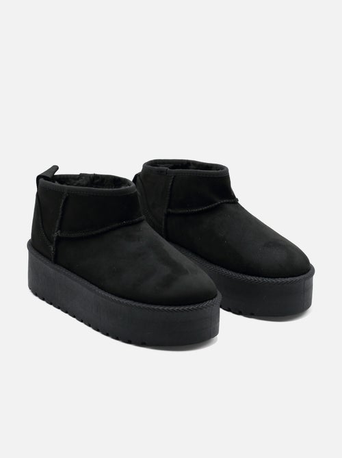 Botines con plataforma - Kiabi Botines con plataforma - Kiabi