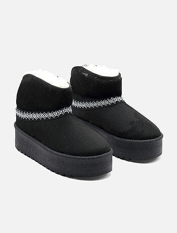 Botines con plataforma