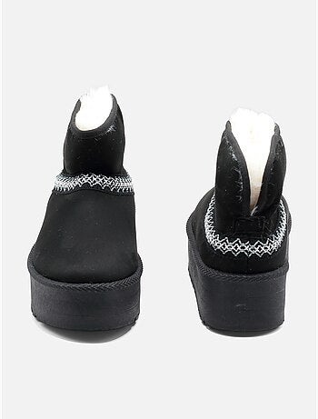 Botines con plataforma