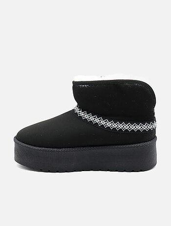 Botines con plataforma