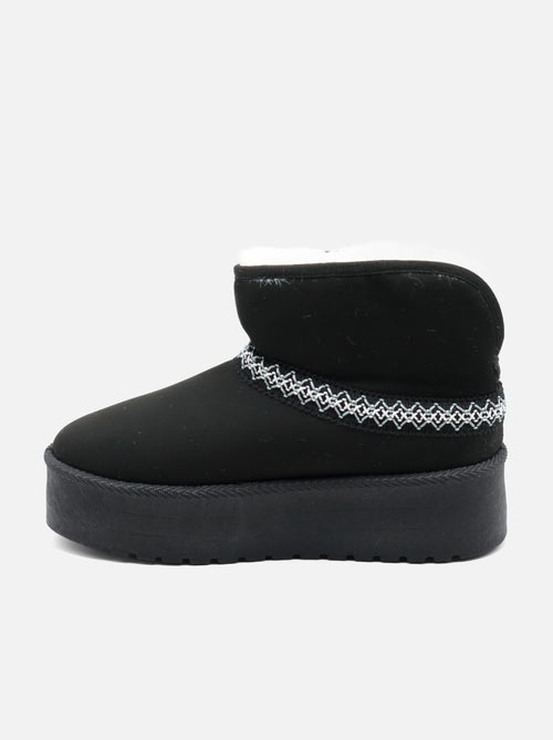 Botines con plataforma - Kiabi Botines con plataforma - Kiabi