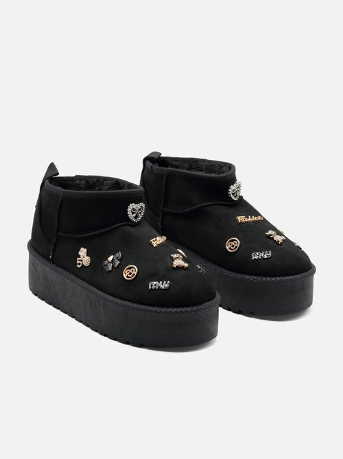 Botines con plataforma - Kiabi Botines con plataforma - Kiabi