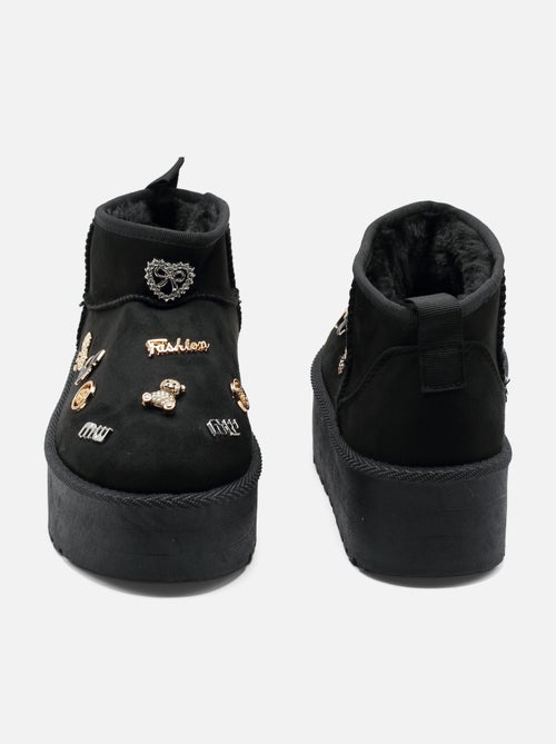 Botines con plataforma - Kiabi Botines con plataforma - Kiabi