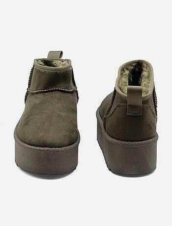 Botines con plataforma