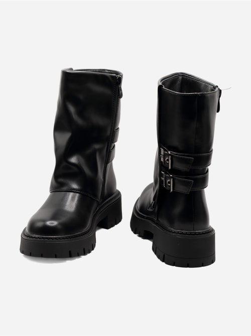 Botines con suela dentada - Kiabi Botines con suela dentada - Kiabi