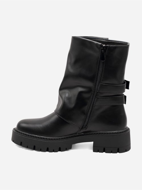 Botines con suela dentada - Kiabi Botines con suela dentada - Kiabi