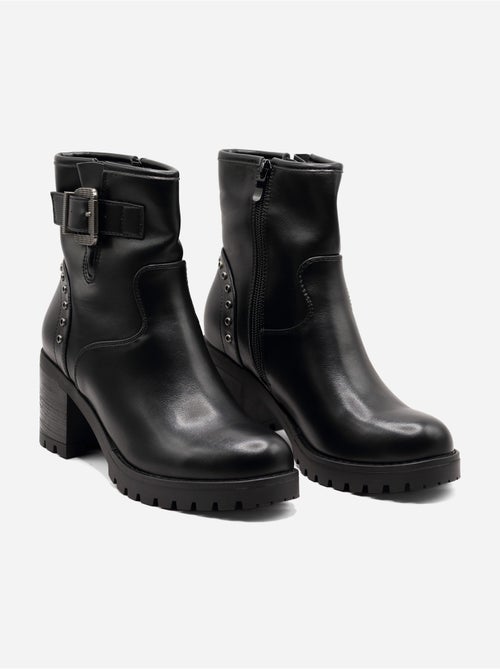 Botines con suela dentada - Kiabi Botines con suela dentada - Kiabi