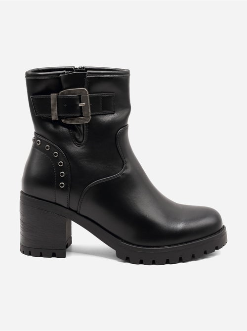 Botines con suela dentada - Kiabi Botines con suela dentada - Kiabi