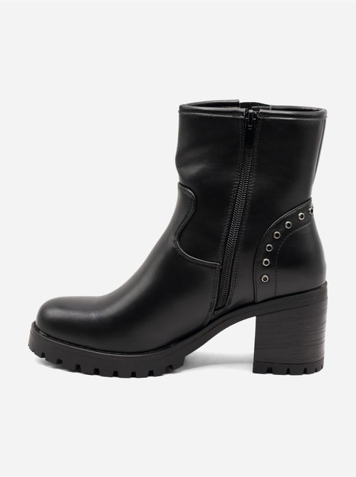 Botines con suela dentada - Kiabi Botines con suela dentada - Kiabi
