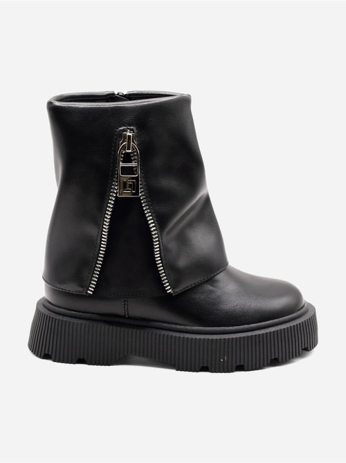 Botines con suela dentada - Kiabi