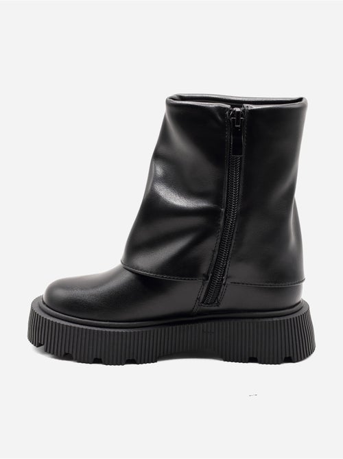 Botines con suela dentada - Kiabi