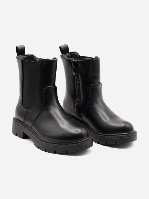 Botines con suela dentada - Kiabi