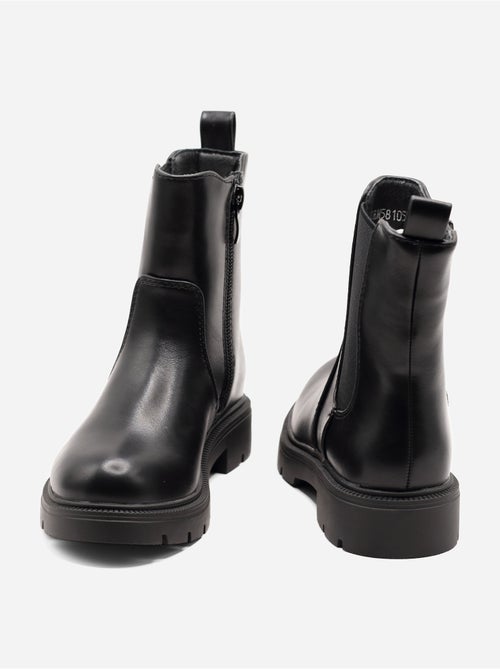 Botines con suela dentada - Kiabi