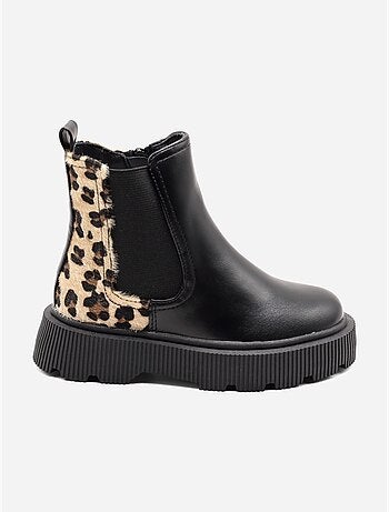Botines con suela gruesa