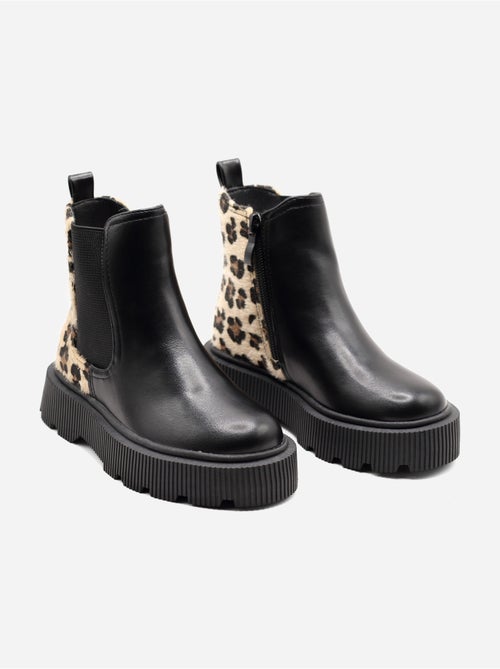 Botines con suela gruesa - Kiabi Botines con suela gruesa - Kiabi