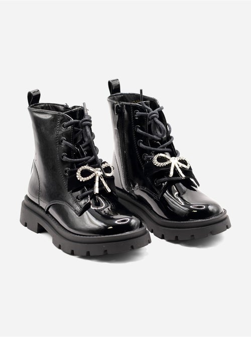 Botines con un lazo decorativo - Kiabi Botines con un lazo decorativo - Kiabi