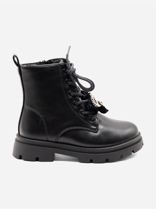 Botines con un lazo decorativo - Kiabi Botines con un lazo decorativo - Kiabi