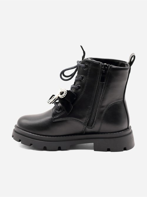 Botines con un lazo decorativo - Kiabi Botines con un lazo decorativo - Kiabi