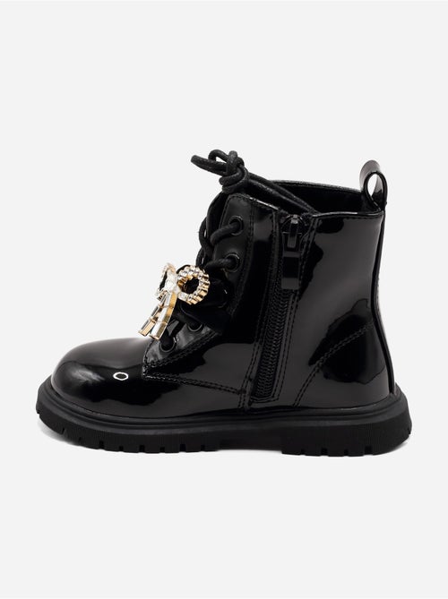 Botines con un lazo decorativo - Kiabi