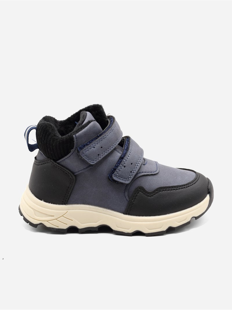 Botines con velcro Azul oscuro - Kiabi