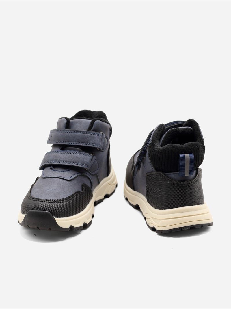 Botines con velcro Azul oscuro - Kiabi
