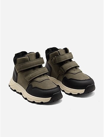 Botines con velcro