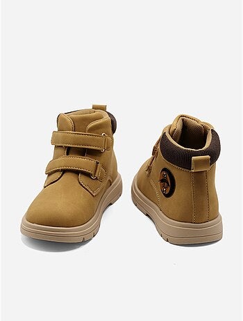 Botines con velcro
