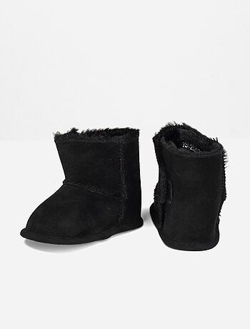 Botines con velcro